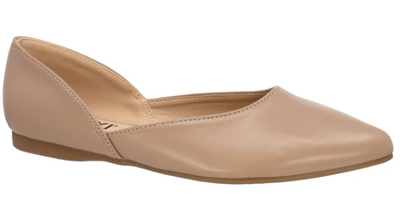 Alexia-05 Flats-Dark Beige