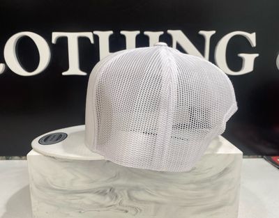HG2440801 Trucker Hat-Plated White
