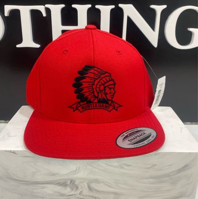 HG2460800 Grind Woven Snapback-Red