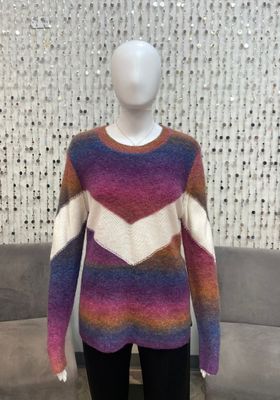 GL63 Ombre Pullover-Fuchsia Multi