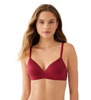 956281 Future Foundation Wire Free Bra-Rhubarb