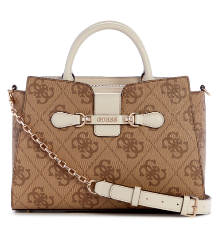 OS950006 Nolana Girlfriend Satchel-Latte Logo