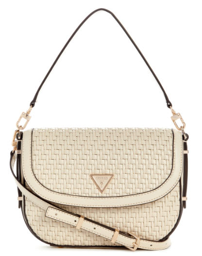 WG950320 Murielle Flap Shoulder Bag-Bone