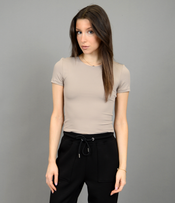 53715S Roxi Crew Neck Top-Nomad