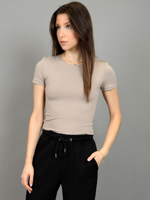 53715S Roxi Crew Neck Top-Nomad