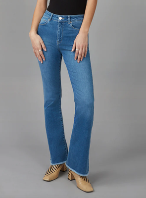 Alice Flare Jeans-Morning Day Light