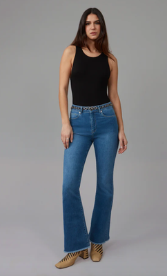 Alice Flare Jeans-Morning Day Light