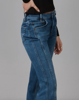 Jasper Straight Jeans-Dim Sky