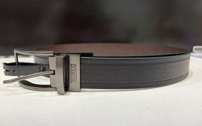11GO01C004 Calf Reversible Belt-Black/Brown