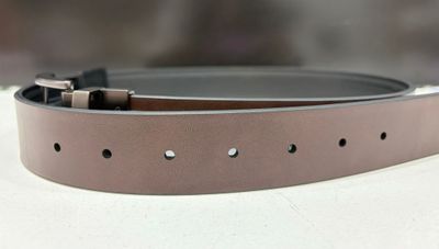 11GO01C004 Calf Reversible Belt-Black/Brown