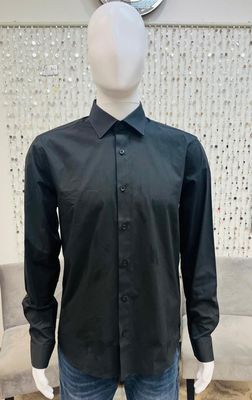 7364196 PZ Stretch Dress Shirt-Black