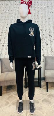 HG2470603 Star Boy Sweatpants-Black