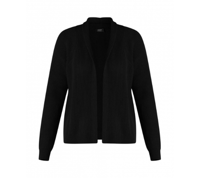 4800 Perlin Essential Cardigan-Black