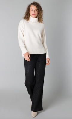 5052 Pip Festive Trouser-Black