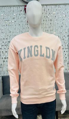BVCRBL Blackwall Varsity Sweatshirt-Blush Pink