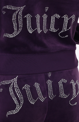 110005366 Classic Juicy Bling Hoodie-Blackberry