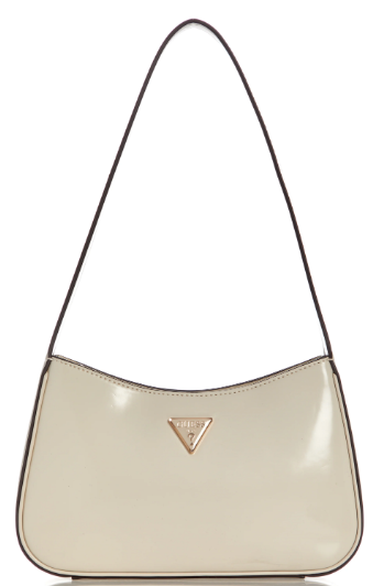 NG949617 Arnela Top Zip Shoulder Bag-Bone