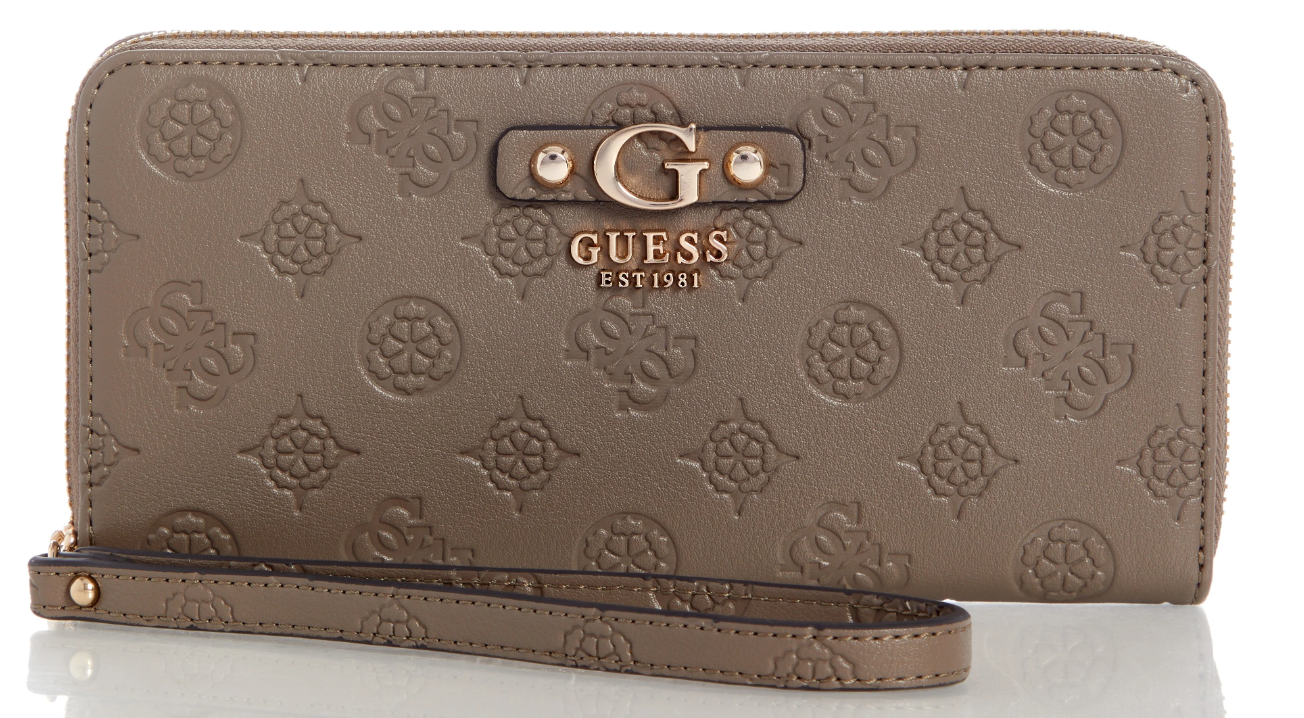 PD9529146 Gerty Large Zip Around-Dark Taupe