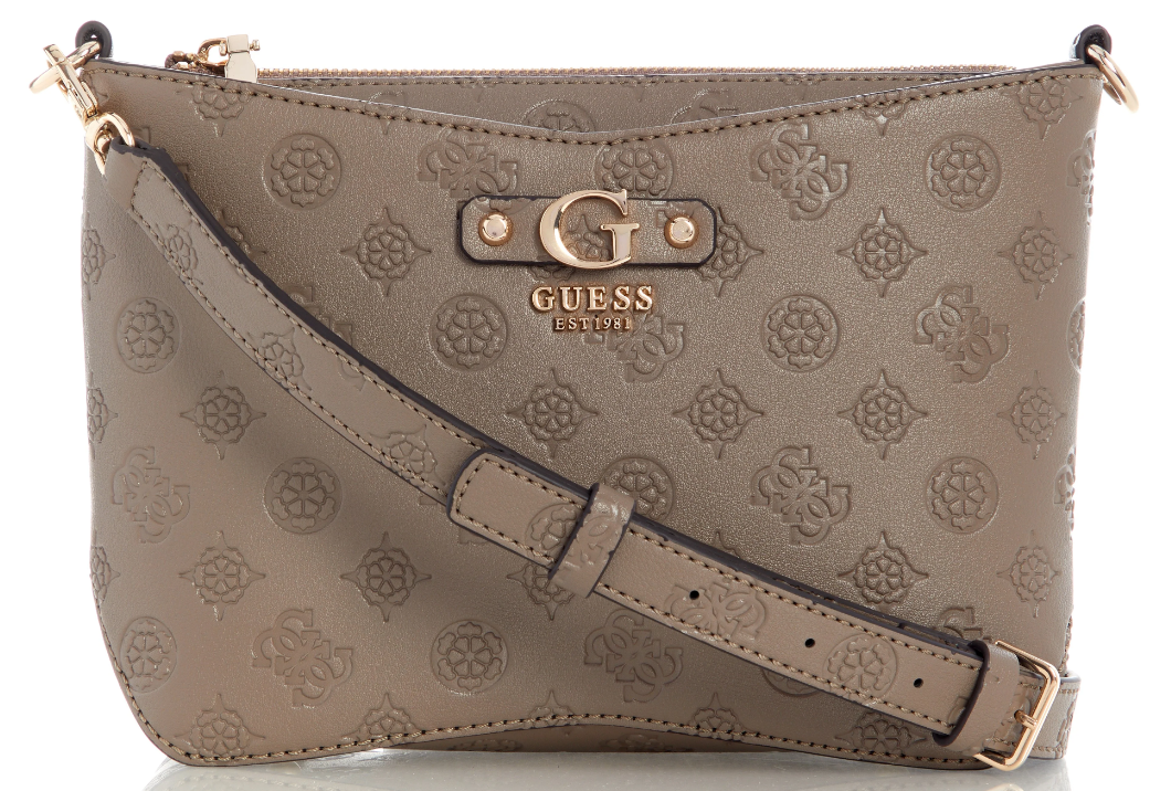 PD952912 Gerty Crossbody Top Zip-Dark Taupe