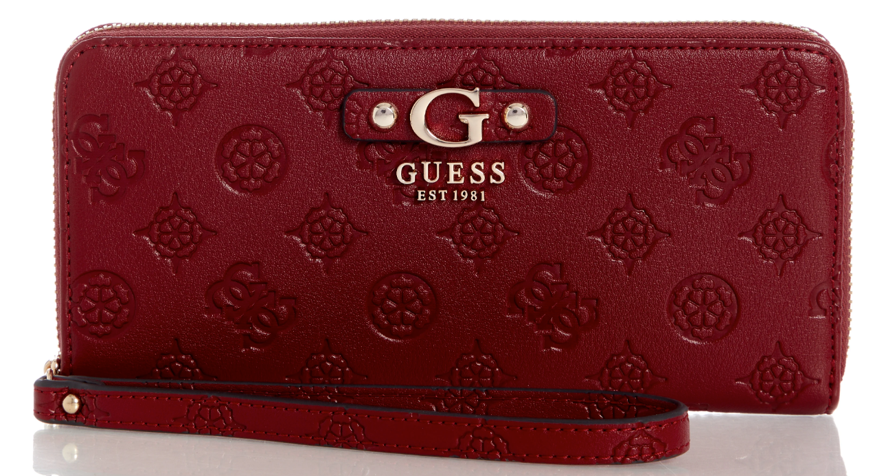 PD9529146 Gerty Large Zip Around-Claret