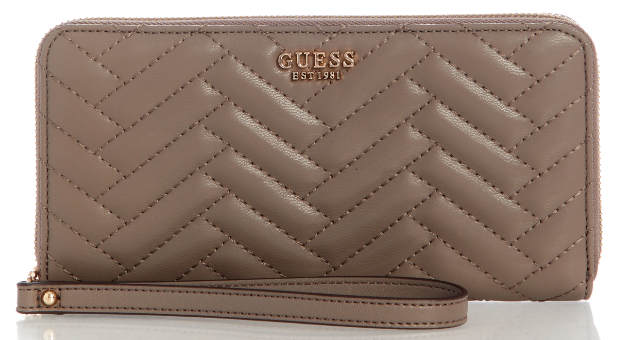 QG9508146 Anning Large Zip Around-Dark Taupe