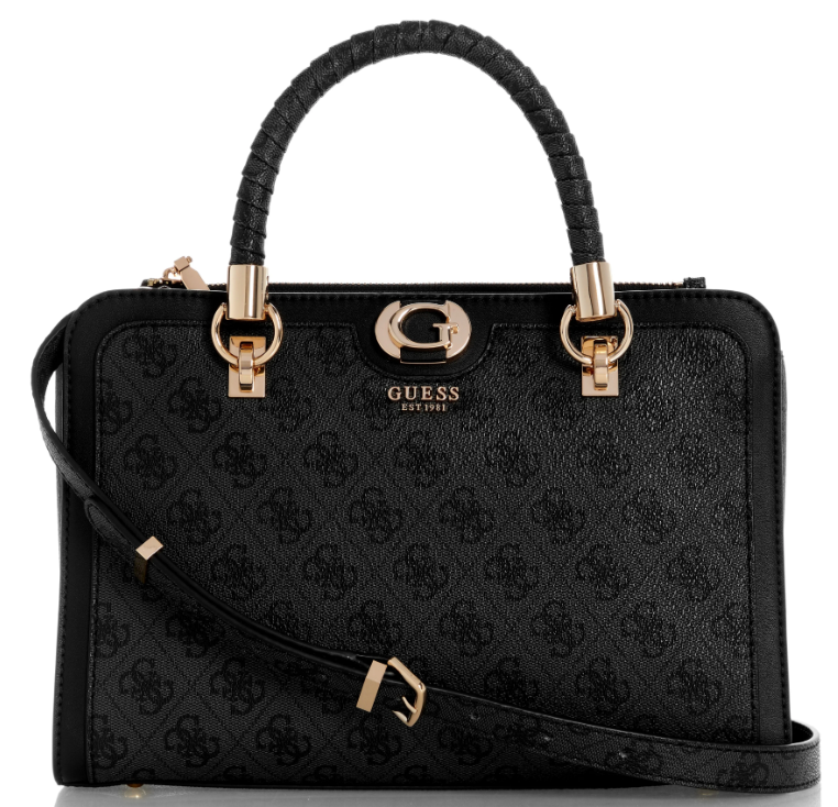 SG954006 Orlina Logo Satchel-Coal Logo