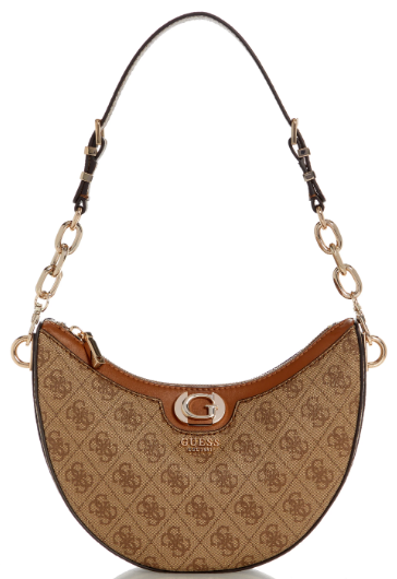 SG954018 Orlina Logo Shoulder Bag-Latte Logo