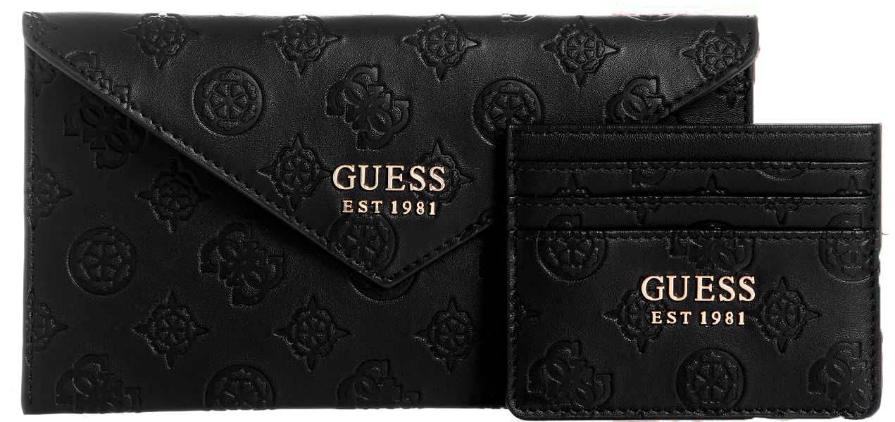 X7452061 Wilder Box Card Case &amp; Envelope-Black