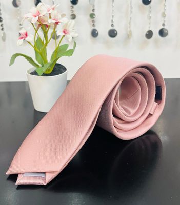 Men&#39;s mix Silk Solid Ties-Mauve