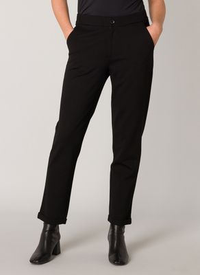 0081 Yoel Tapered Trousers-Black