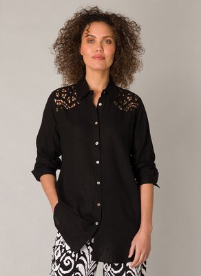 04240 Gaby Blouse-Black