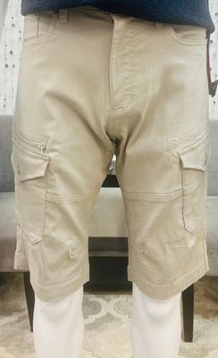 7465503 Cargo Capri Super Flex-Gray
