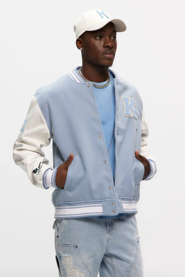 VSJ2890B Varsity Jacket 3.0-Baby Blue