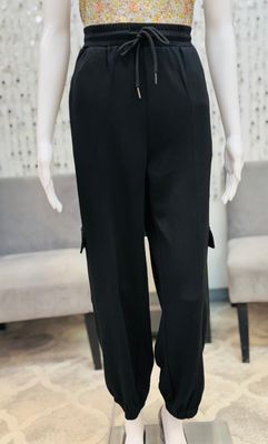 61504 Cargo Jogger Pants-Black