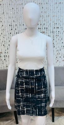 33902 Woven Skort-Dk Navy