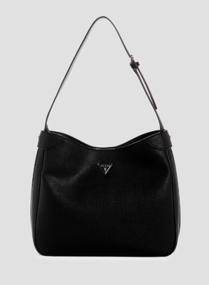 BG951902 Fedora Hobo Shoulder Bag-Black