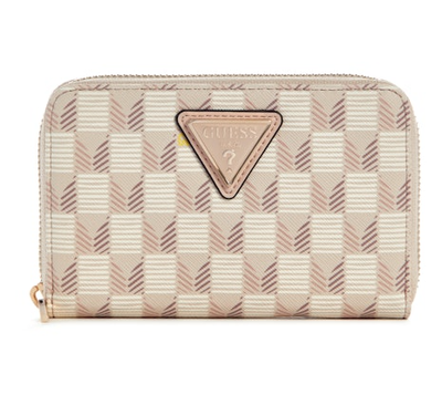 JT9344140 G Wave Medium Zip Around-Blush Logo