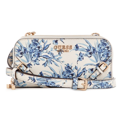 FG963679 Bramina Crossbody Organizer-Floral Multi