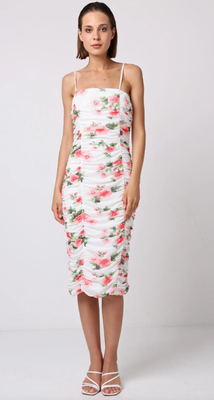 YO38887 Mulberry Dress-White