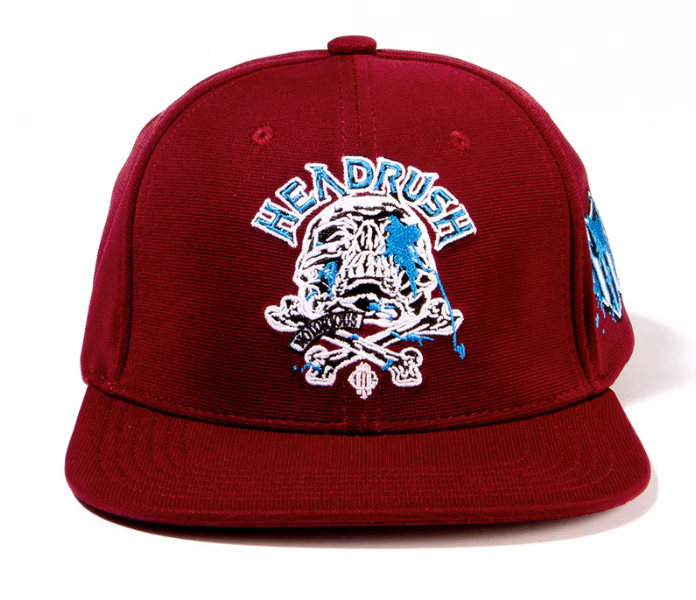 M800 Headrush Hat-Dark Red