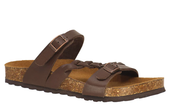 Carolyn Footbed-Brown