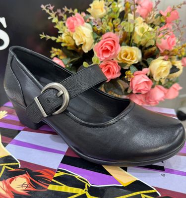 Noelle-04W Sandal-Black