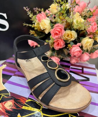 Paige-02 Sandal-Black