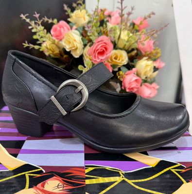 Noelle-04W Sandal-Black