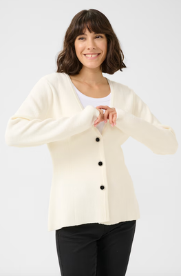 KAneville Cardigan-Chalk