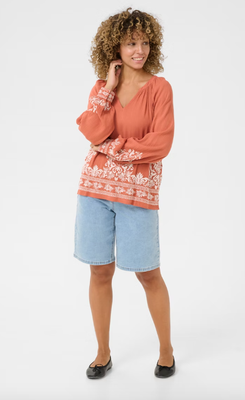 CRZoe Blouse-Bruschetta