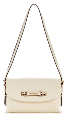BG964419 Lefia Flap Shoulder Bag-Off White