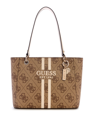 0S967224 Noelle II Small Tote-Latte Logo