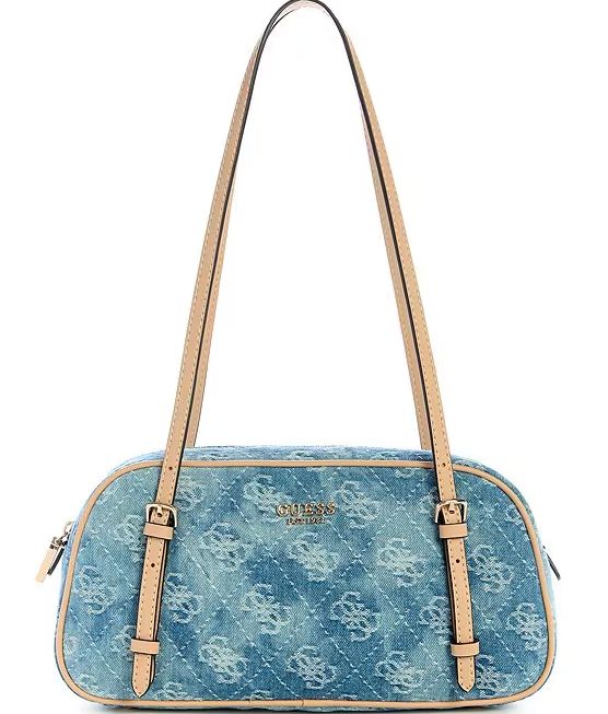 DG964508 Cerelia Shoulder Satchel-Denim Logo