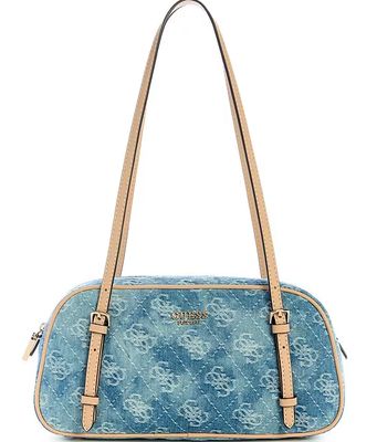 DG964508 Cerelia Shoulder Satchel-Denim Logo